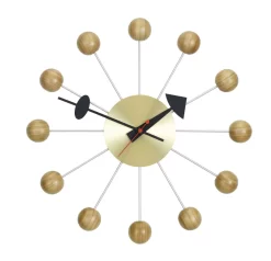 Vitra Ball Clock Klok Ø33 Cherry Wood