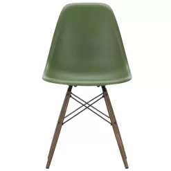 Vitra Eames DSW Stoel Donker Esdoorn Onderstel, Forest