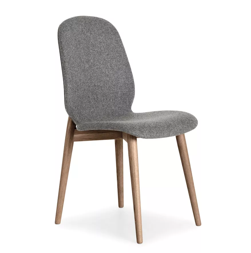 PBJ Designhouse Tradition Stoel Walnoot Onderstel High Blue 8 PBJ Designhouse Tradition Stoel Walnoot Onderstel High Blue - Afbeelding 6