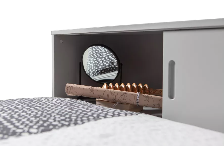 WOOOD Exclusive Connect Bed 90x200 Wit 7 WOOOD Exclusive Connect Bed 90x200 Wit - Afbeelding 5