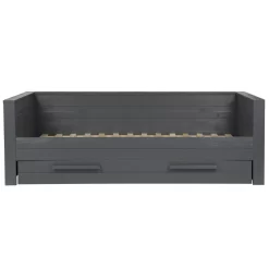 WOOOD Exclusive Dennis Bedbank 90x200 Steel Grey