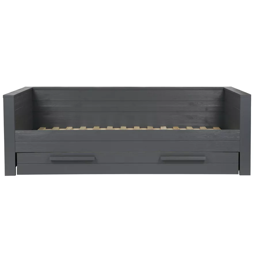 WOOOD Exclusive Dennis Bedbank 90x200 Steel Grey 3 WOOOD Exclusive Dennis Bedbank 90x200 Steel Grey