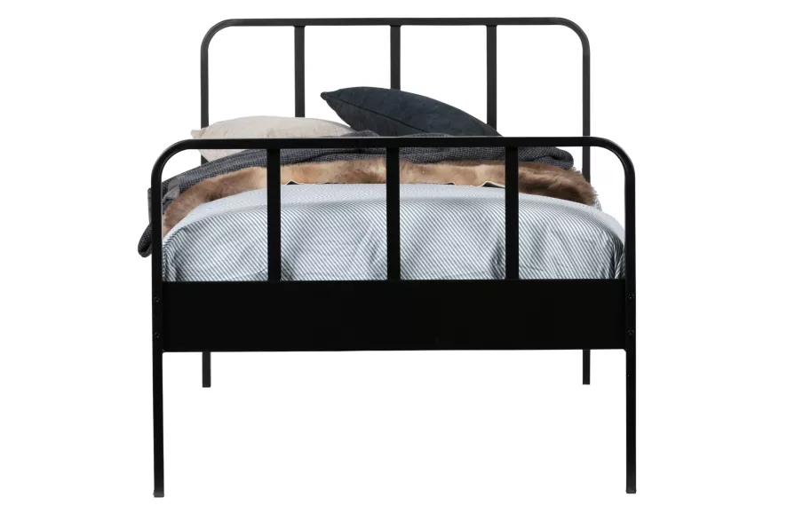 WOOOD Exclusive Mees Bed 90x200 Zwart 15 WOOOD Exclusive Mees Bed 90x200 Zwart - Afbeelding 13