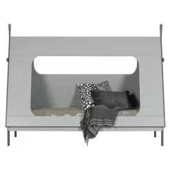 WOOOD Exclusive Tipi Kinderbed 90x200 Betongrijs